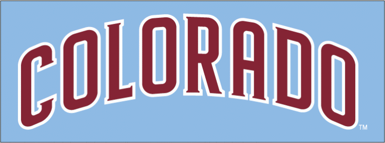 Colorado Rapids 2007-Pres Wordmark Logo t shirt iron on transfers